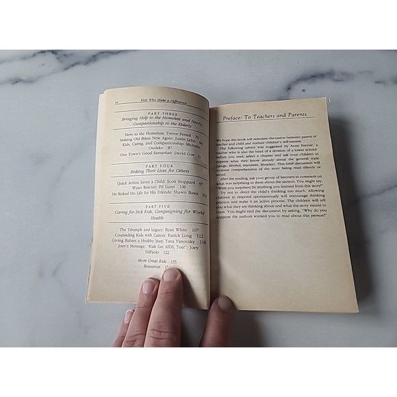 Kids Who Make A Difference Joyce M. Roche Marie Rodriguez Paperback - Picture 5 of 10